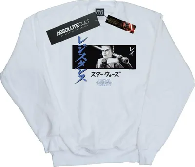 Produktbild von Star Wars: The Rise of Skywalker - "Katakana" Sweatshirt für Damen BI49929 (XXL) (Weiß)