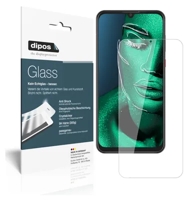 Obrázek produktu pro 2x ochranná fólie pro ZTE Blade V10 - Anti-Shock 9H fólie dipos Glass plastové sklo
