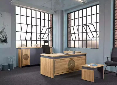 Produktbild von Couchtisch Büro Arbeitszimmer Designer Couchtische Holztische Braun