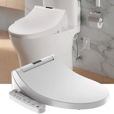 Produktbild von Smarter Premium Dusch-WC-Sitz mit Warmluft-Fön, Toilettenaufsatz mit Sitzheizung, Absenkautomatik und App