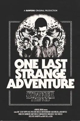 Produktbild von Stranger Things - Staffel 5 - one last Adventure - Poster 61x91,5 cm