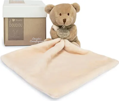 Zdjęcie produktu dla Doudou Zestaw upominkowy - miś z muchomorkiem 10 cm