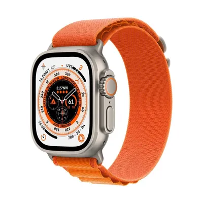 Immagine prodotto di Apple Watch Ultra GPS + Cellular 49 mm con cassa in titanio, arancione