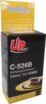 Produktbild von UPrint kompatybilny ink / tusz z CLI526BK, C-526B, black, 10ml, z chipem