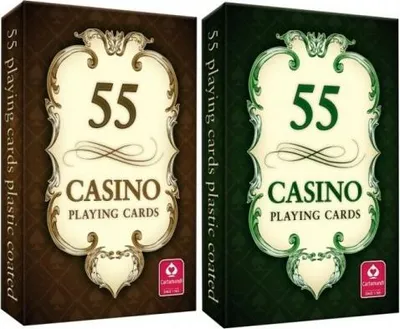 Image de Cartes à jouer de casino 55 feuilles