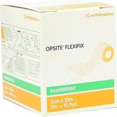 A box of Opsite Flexifix medical tape.