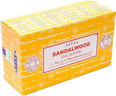 Immagine prodotto di Bastoncini d'incenso Satya Sandalwood -- 15 g