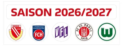 Produktbild von 2. Bundesliga Magnettabelle – Update-Set (Saison 2026/27) | Offizielles Lizenzprodukt der Bundesliga