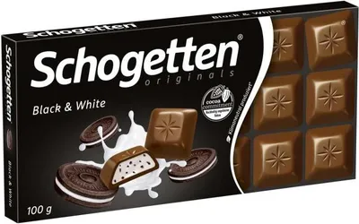 Produktbild von Schogetten Black & White 100g
