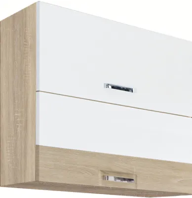 Obrázek produktu pro PREMIO 48G – Horní skříňka 80 cm s 2 Klappen, béžový vysoký lesk