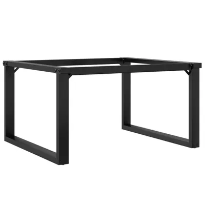 Image de vidaXL Pieds de table basse O-Cadres 80x70x43 cm Acier