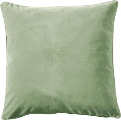 Produktbild von Pichler Velours uni Kissenhülle 2er Set 41 x 41 cm MELVA Rechteck jade