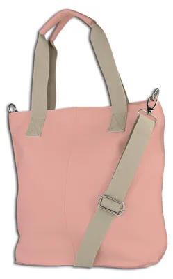 Image de Toscanto Sac en cuir Sac à bandoulière Shopper rose OTT161SA