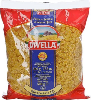 Produktbild von 10x Divella Margheritine N. 60 Hartweizengrieß Pasta Italienische Nudeln 500g Packung + Italian Gourmet Polpa di Pomodoro 400g Dose