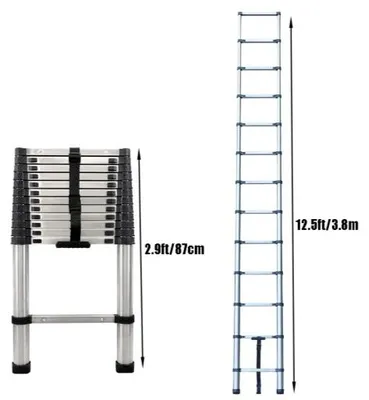 Produktbild von Teleskopleiter – 3,8 m, Aluminium