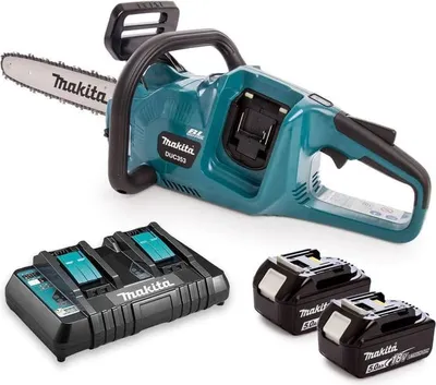 Produktbild von Makita DUC353PF2 Akku-Kettensäge, 35 cm Schwertlänge