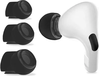 Produktbild von Ohrhörer-Ohrstöpsel für AirPods Pro 2 / Pro, Tech-Protect Ear Tips 3er-Pack, Schwarz