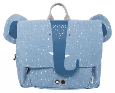 Produktbild von Trixie Schulranzen - Schultasche Mrs. Elephant wasserabweisend blau