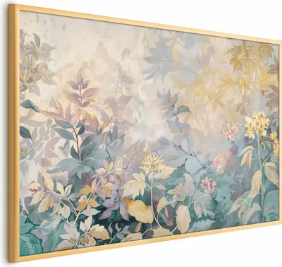 Produktbild von Posterpapier Poster - Tapestry Pattern in Colorful Flowers 42x29.7 cm Blätter b-H-10012-ao-a