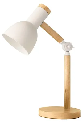 Image de Lampe de table, lampe de table en bois réglable, lampe de bureau pour enfants, idéale pour une chambre ou un salon