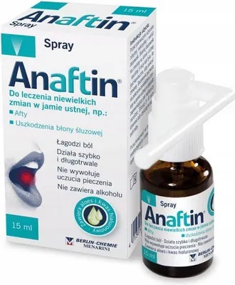 Produktbild von ANAFTIN Spray gegen Aphten und Soor 15 ml