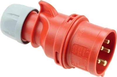 Zdjęcie produktu dla Wtyczka CEE 16A IP44 5-biegunowa 6 h 400 V