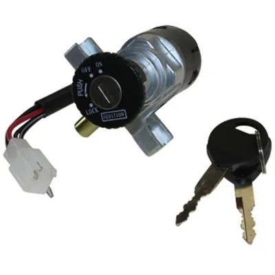 Zdjęcie produktu dla Blokada zapłonu z 2 kluczykami do Yamaha Axis Jog MBK Equalis 2T AC 50