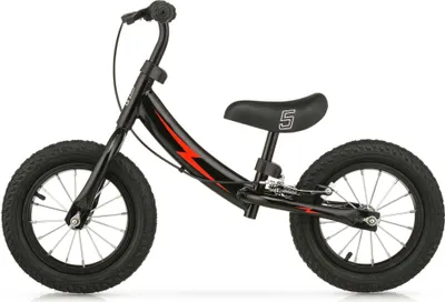 Image de Vélo de course Stars, vélo d'enfant, vélo pour bébé, vélo de course pour enfant - à partir de 2 ans, jusqu'à 30 kg, 12 pouces - sans pédales, vélo d'équilibre