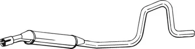 Produktbild von Bosal Mittelschalldämpfer  285-381