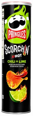 Produktbild von Pringles Scorchin Hot Chili & Lime 158g