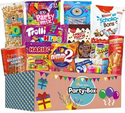 Produktbild von World of Sweets Party-Box