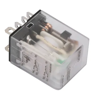 Zdjęcie produktu dla Przekaźnik elektromagnetyczny, przekaźnik elektromagnetyczny BEML2C, przekaźnik elektromagnetyczny 10A, przekaźnik elektromagnetyczny 8-stykowy, przekaźnik elektromagnetyczny
