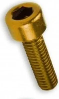 Produktbild von Vparts M5x20 Mm Ss-374-m5x20-oro Schraubenset 6 Einheiten    One Size