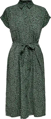 Produktbild von ONLY 15191953, Erwachsener, Weiblich, Grün, Polyester, 100% Polyester, Maschinenwäsche, halbe Ladung, kurzer Schleudergang bei 30 °C Nicht bleichen Trockner nicht...