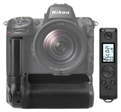 Produktbild von ayex Batteriegriff für Nikon Z8 mit Funk-Timer-Fernauslöser USB-C ersetzt MB-N12