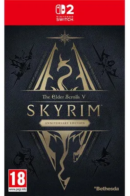 Zdjęcie produktu dla Bethesda The Elder Scrolls V: Skyrim Anniversary Edition (Nintendo Switch 2), Nintendo Switch 2, od 17 lat