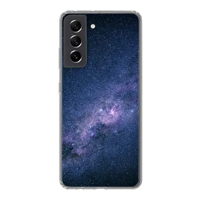 Produktbild von MuchoWow® Handyhülle Schutzhülle Hülle für Samsung Galaxy S21 FE Galaxie - Sterne - Weltraum - Jungen - Mädchen - Kinder Silikon Softcase Handy Hülle - Mobiltelefonhülle