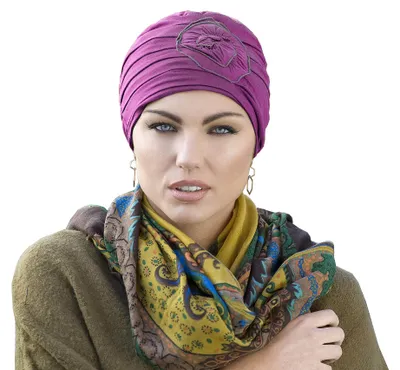 Obrázek produktu pro MASUMI Primrose – dámská čepice pro pacientky podstupující chemoterapii, onkologické pacientky a ženy s vypadáváním vlasů