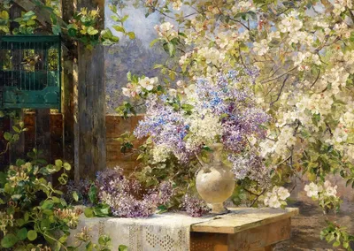 Immagine prodotto di Puzzle 1000 pezzi Enjoy – Marie Egner: Nel pergolato in fiore