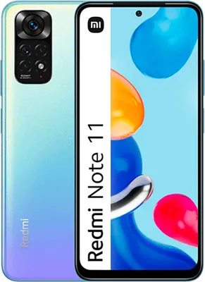 Produktbild von Xiaomi Redmi Note 11 4G 4GB/64GB Blau (Star Blue) Dual SIM