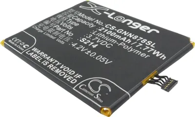 Immagine prodotto di TECHTEK Batteria compatibile con [GIONEE] GN878 sostituisce S214