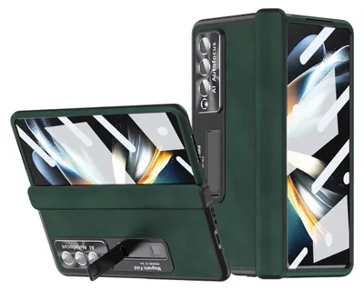 Obrázek produktu pro Pro Samsung Galaxy Z Fold4 5G 360° Napa magnetický kryt na mobilní telefon