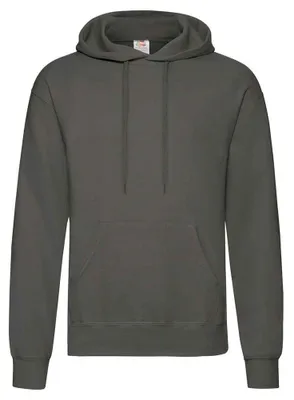 Image de Fruit of the Loom - Sweat à capuche « Classic » pour hommes/femmes Unie LT1661 (L) (gris clair uni)