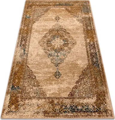 Produktbild von Wollteppich OMEGA STILA Creme beige 300x400 cm