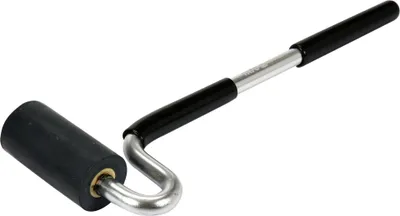Produktbild von Andruckrolle Andruckwalze Andrückrolle Gummi Alu Eckroller Kantenroller Walze Länge 320 mm