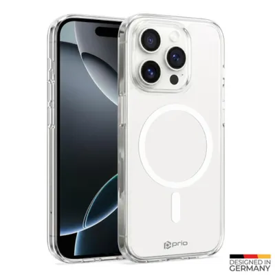 Produktbild von prio Protective Case MAG für iPhone 16 Pro (6,3 Zoll) klar
