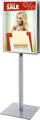 Produktbild von Showdown Displays Infoständer Gehrung A1 doppelseitig
