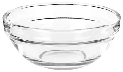 Obrázok produktu pre Sklenené misky – servírovacie misky – sada 6 kusov – 215 ml – 10,5 cm – sklo – priehľadné