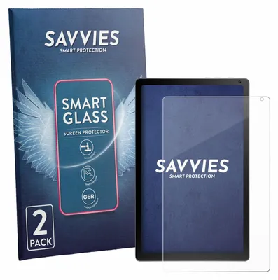 Produktbild von 2x Savvies Schutzglas Folie für Yicty KB1004 9H Panzer Schutzfolie Glas Displayschutz klar transparent