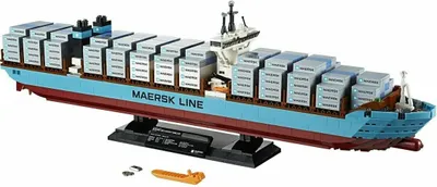 Produktbild von LEGO Creator Expert 10241 -  Maersk Line Triple-E Containerschiff  (1518 Teile, empfohlen ab 12 Jahren)
